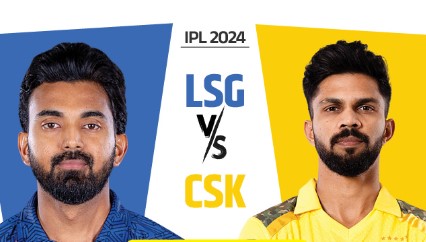 आईपीएल 2024 के 34वें मैच में आज लखनऊ सुपर जाएंट्स से भिड़ेगी चेन्नई सुपर किंग्स